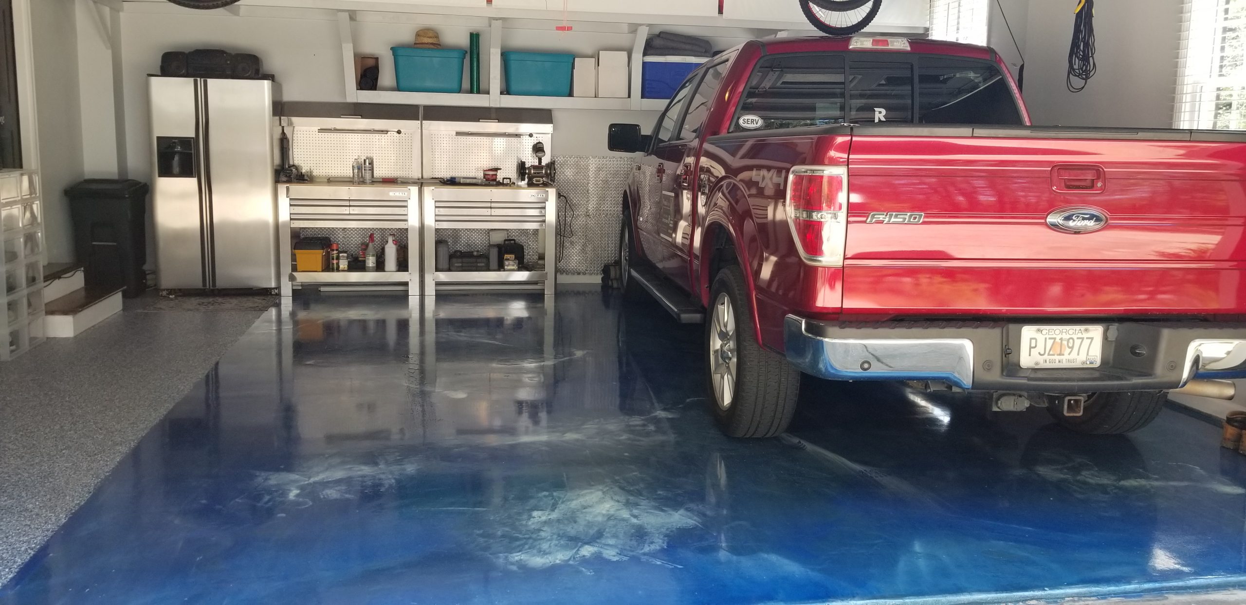 Metallic Epoxy Garage Floors Canton, GA
