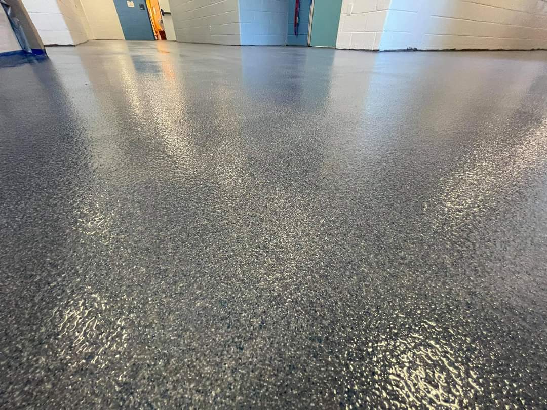 Quartz Epoxy Garage Flooring